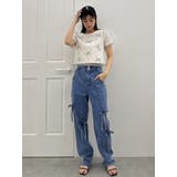 スリットリボンデニムパンツ | dazzlin | 詳細画像11 