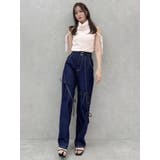 スリットリボンデニムパンツ | dazzlin | 詳細画像20 