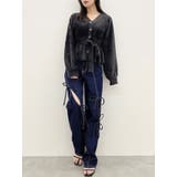 スリットリボンデニムパンツ | dazzlin | 詳細画像23 