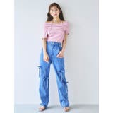 スリットリボンデニムパンツ | dazzlin | 詳細画像3 