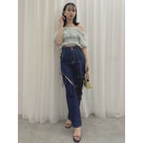 スリットリボンデニムパンツ | dazzlin | 詳細画像33 