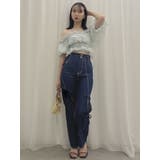 スリットリボンデニムパンツ | dazzlin | 詳細画像34 