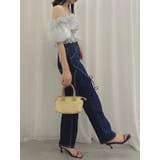 スリットリボンデニムパンツ | dazzlin | 詳細画像37 