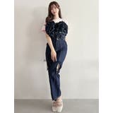 スリットリボンデニムパンツ | dazzlin | 詳細画像44 