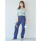 スリットリボンデニムパンツ | dazzlin | 詳細画像7 