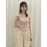 カーデタイトレイヤードトップス | dazzlin | 詳細画像12