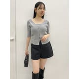 カーデタイトレイヤードトップス | dazzlin | 詳細画像17