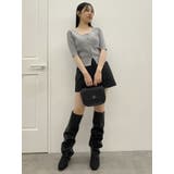 カーデタイトレイヤードトップス | dazzlin | 詳細画像21