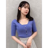 カーデタイトレイヤードトップス | dazzlin | 詳細画像31