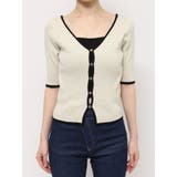 カーデタイトレイヤードトップス | dazzlin | 詳細画像36