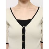 カーデタイトレイヤードトップス | dazzlin | 詳細画像39