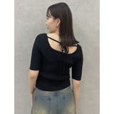 カーデタイトレイヤードトップス | dazzlin | 詳細画像4