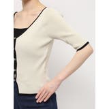 カーデタイトレイヤードトップス | dazzlin | 詳細画像40