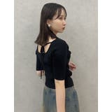 カーデタイトレイヤードトップス | dazzlin | 詳細画像5