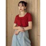 フロントリボンクロシェニットSET | dazzlin | 詳細画像13