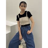 ダブルジップリブニットビスチェ | dazzlin | 詳細画像18