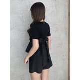 バックリボンビジューペプラムTシャツ | dazzlin | 詳細画像13