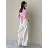 バックリボンビジューペプラムTシャツ | dazzlin | 詳細画像26