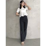 バックリボンビジューペプラムTシャツ | dazzlin | 詳細画像6