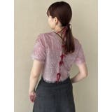 コンパクトシャギーリボンカットプルオーバー | dazzlin | 詳細画像18