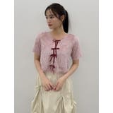 コンパクトシャギーリボンカットプルオーバー | dazzlin | 詳細画像25