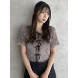 コンパクトシャギーリボンカットプルオーバー | dazzlin | 詳細画像33