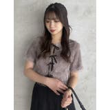 コンパクトシャギーリボンカットプルオーバー | dazzlin | 詳細画像34