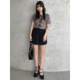 コンパクトシャギーリボンカットプルオーバー | dazzlin | 詳細画像35