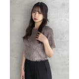 コンパクトシャギーリボンカットプルオーバー | dazzlin | 詳細画像39