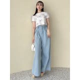 ランダムリボンシアーTシャツ | dazzlin | 詳細画像10