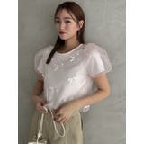 ランダムリボンシアーTシャツ | dazzlin | 詳細画像19