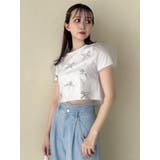 ランダムリボンシアーTシャツ | dazzlin | 詳細画像6