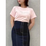 ピンク | FLOATING VIBRATO Tシャツ | dazzlin