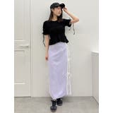 フリルギャザーデザインTシャツ | dazzlin | 詳細画像15
