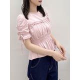 フリルギャザーデザインTシャツ | dazzlin | 詳細画像20