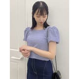 バックリボンシャーリングカットプルオーバー | dazzlin | 詳細画像17