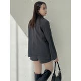 【SETUP】ダブルボタンケープテーラードジャケット※セットアップ対応 | dazzlin | 詳細画像25 