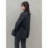 【SETUP】ダブルボタンケープテーラードジャケット※セットアップ対応 | dazzlin | 詳細画像38 