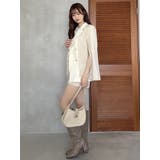 【SETUP】ダブルボタンケープテーラードジャケット※セットアップ対応 | dazzlin | 詳細画像46 