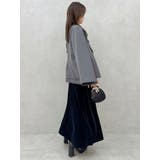 【SETUP】ダブルボタンケープテーラードジャケット※セットアップ対応 | dazzlin | 詳細画像6 