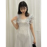 2WAYスリーブバリエーションレースドレス | dazzlin | 詳細画像18