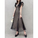 2WAYスリーブバリエーションレースドレス | dazzlin | 詳細画像3