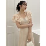 2WAYスリーブバリエーションレースドレス | dazzlin | 詳細画像9