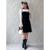 【SETUP】ヘムチュールベルトキャミワンピース※セットアップ対応 | dazzlin | 詳細画像36