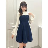 【SETUP】ヘムチュールベルトキャミワンピース※セットアップ対応 | dazzlin | 詳細画像4