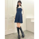 【SETUP】ヘムチュールベルトキャミワンピース※セットアップ対応 | dazzlin | 詳細画像6