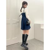 【SETUP】ヘムチュールベルトキャミワンピース※セットアップ対応 | dazzlin | 詳細画像7