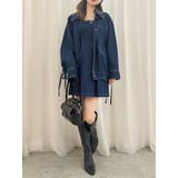 【SETUP】ヘムチュールベルトキャミワンピース※セットアップ対応 | dazzlin | 詳細画像8