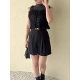 ブラック | 2wayチュールビスチェ | dazzlin