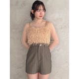 【SETUP】コンパクトショートパンツ※セットアップ対応 | dazzlin | 詳細画像1 